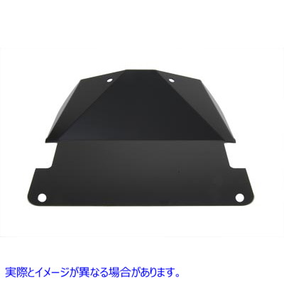 42-0708 リアフレームシートエリアカバー ブラック 取寄せ Vツイン Rear Frame Seat Area Cover Black (検索用／