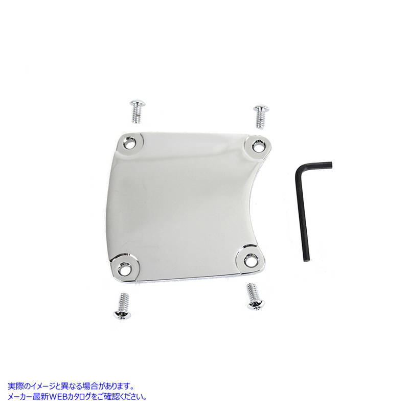 42-0740 点検カバー クローム 取寄せ Vツイン Inspection Cover Chrome (検索用／60670-85A