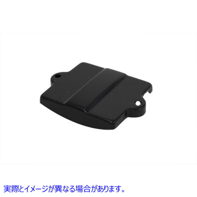 42-0760 グロスブラック 6 ボルトバッテリートップカバー 取寄せ Vツイン Gloss Black 6 Volt Battery Top Cover (検索用／66373