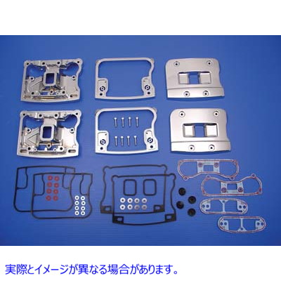 42-0787 クロームロッカーボックスカバーセット 取寄せ Vツイン Chrome Rocker Box Cover Set (検索用／17528-92 17529-92