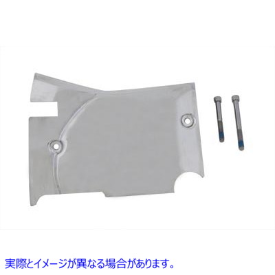 42-0845 トランスミッションスプロケットカバートリム Transmission Sprocket Cover Trim 取寄せ Vツイン (検索用／34939-98