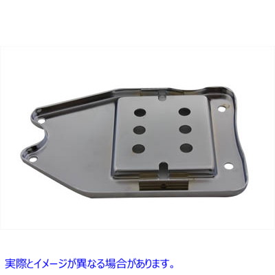 42-0867 レプリカオイルタンクプレート 取寄せ Vツイン Replica Oil Tank Plate (検索用／62575-36