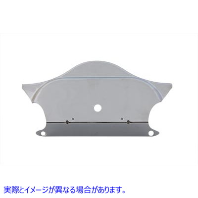 42-0920 下部トリプルツリーカバークローム 取寄せ Vツイン Lower Triple Tree Cover Chrome (検索用／66050-03