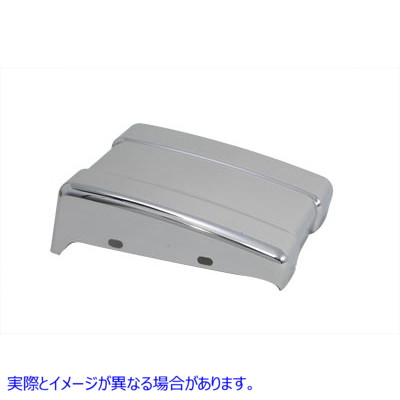 42-1002 バッテリーサイドカバー ステンレス 取寄せ Vツイン FXD Battery Side Cover (検索用／66375-06