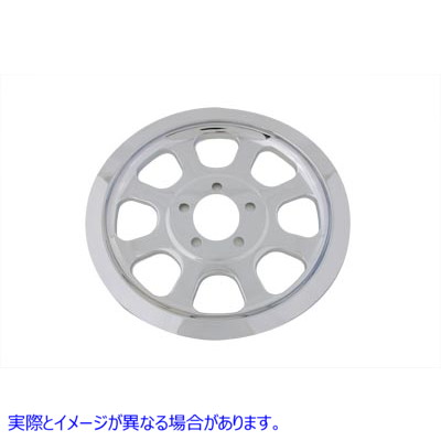 42-1003 アウタープーリーカバー 70歯 クローム 取寄せ Vツイン Outer Pulley Cover 70 Tooth Chrome (検索用／40595-06