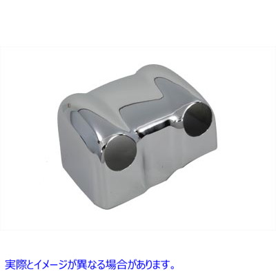 42-1015 コイルカバー クロームスムース 取寄せ Vツイン Coil Cover Chrome Smooth (検索用／31772-07