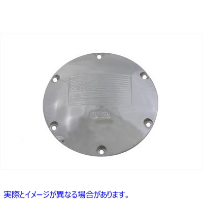 42-1045 クロームダービーカバー 取寄せ Vツイン Chrome Derby Cover (検索用／