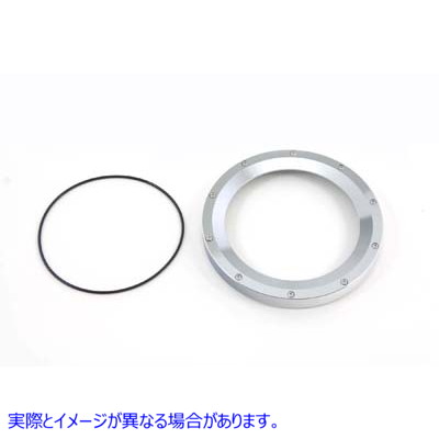 42-1049 クローム スピードメーター ゲージ ベゼル 取寄せ Vツイン Chrome Speedometer Gauge Bezel (検索用／