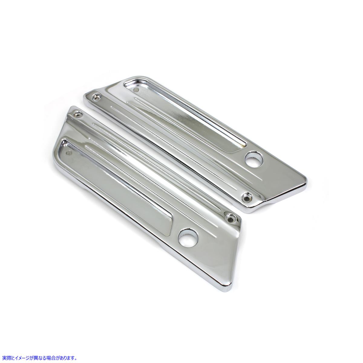 42-1064 ワイアット ガトリング サドルバッグ フェイス プレート 取寄せ Vツイン Wyatt Gatling Saddlebag Face Plate (検索用／