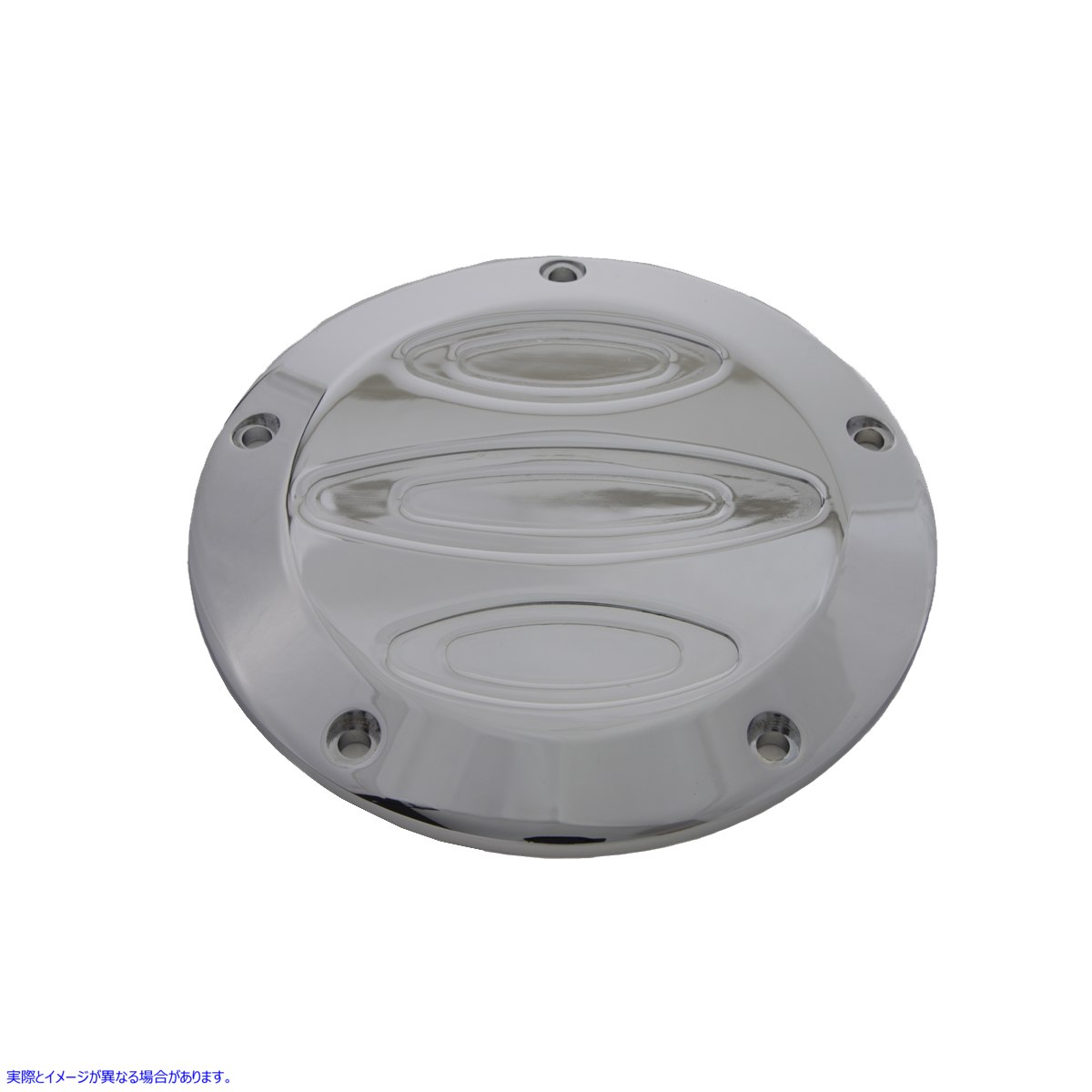 42-1091 クローム コンター 5 穴ダービー カバー 取寄せ Vツイン Chrome Contour 5-Hole Derby Cover (検索用／