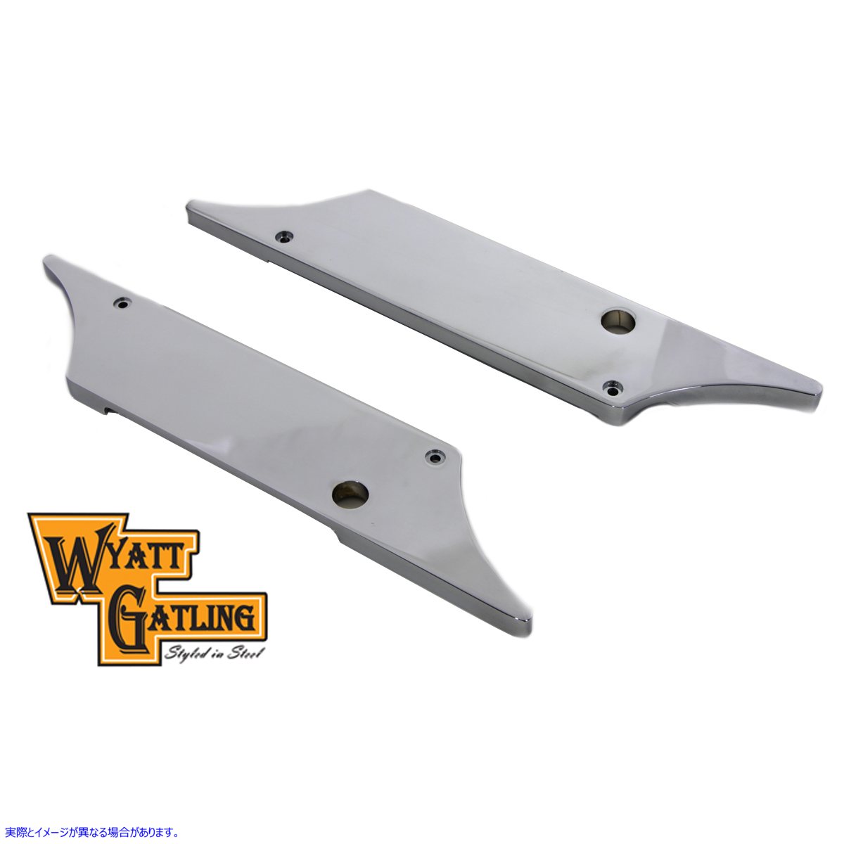 42-1099 ワイアット ガトリング サドルバッグ フェイス プレート 取寄せ Vツイン Wyatt Gatling Saddlebag Face Plate (検索用／