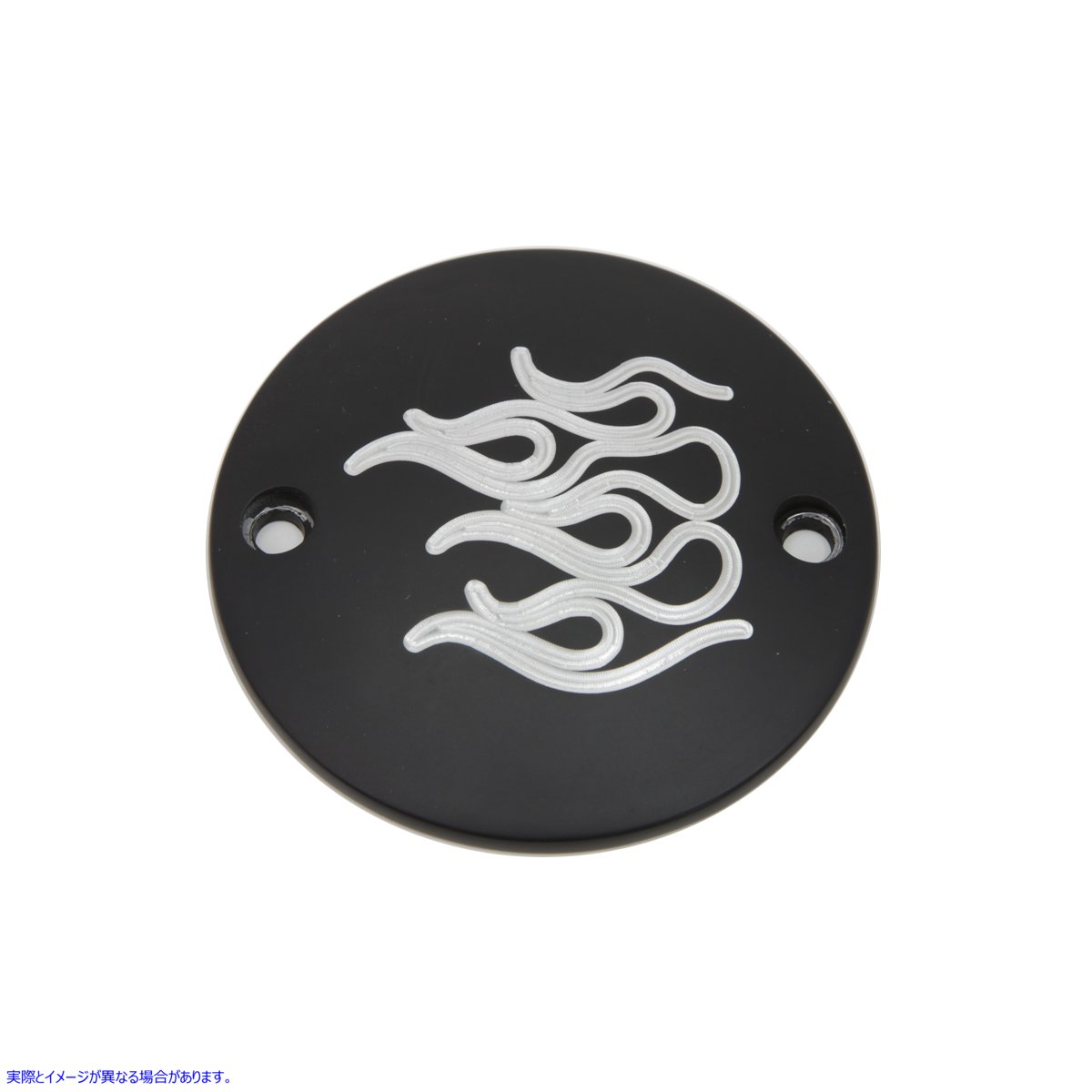42-1122 ブラックフレーム点火システムカバー 取寄せ Vツイン Black Flame Ignition System Cover (検索用／