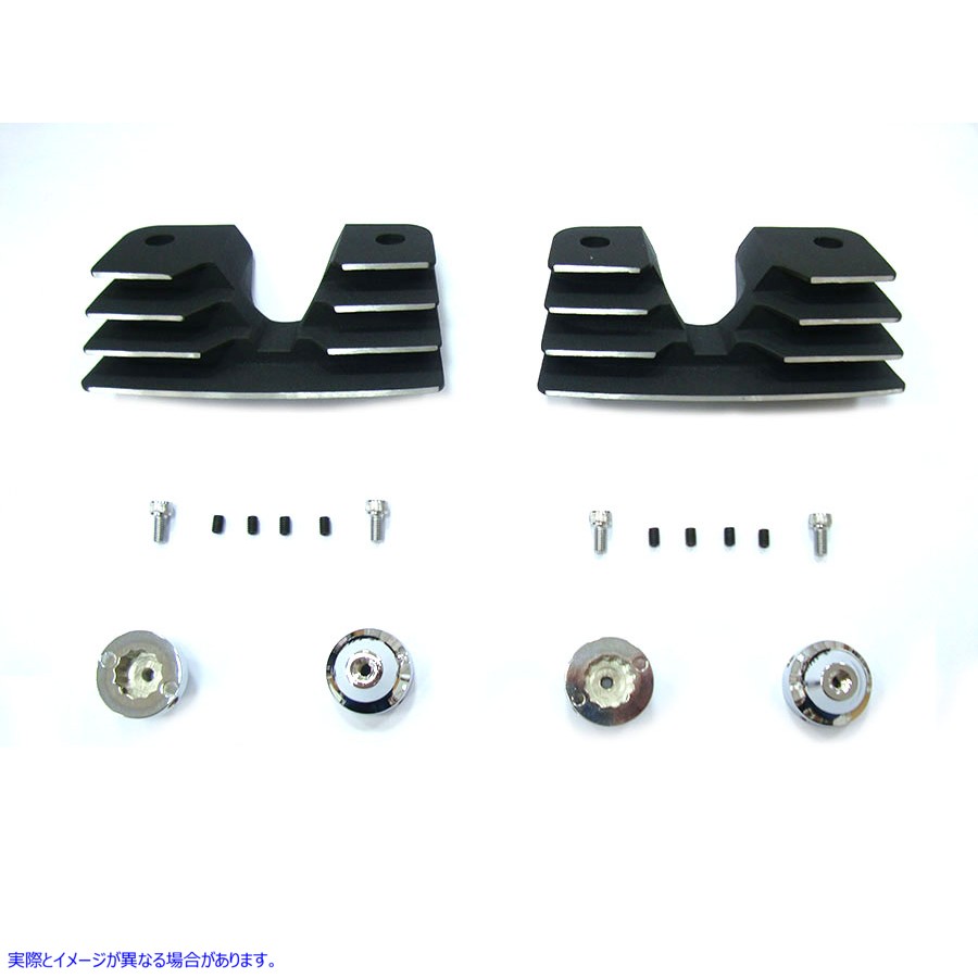 42-1153 ヘッドボルトとスパークプラグカバーキット ブラック 取寄せ Vツイン Head Bolt and Spark Plug Cover Kit Black (検索