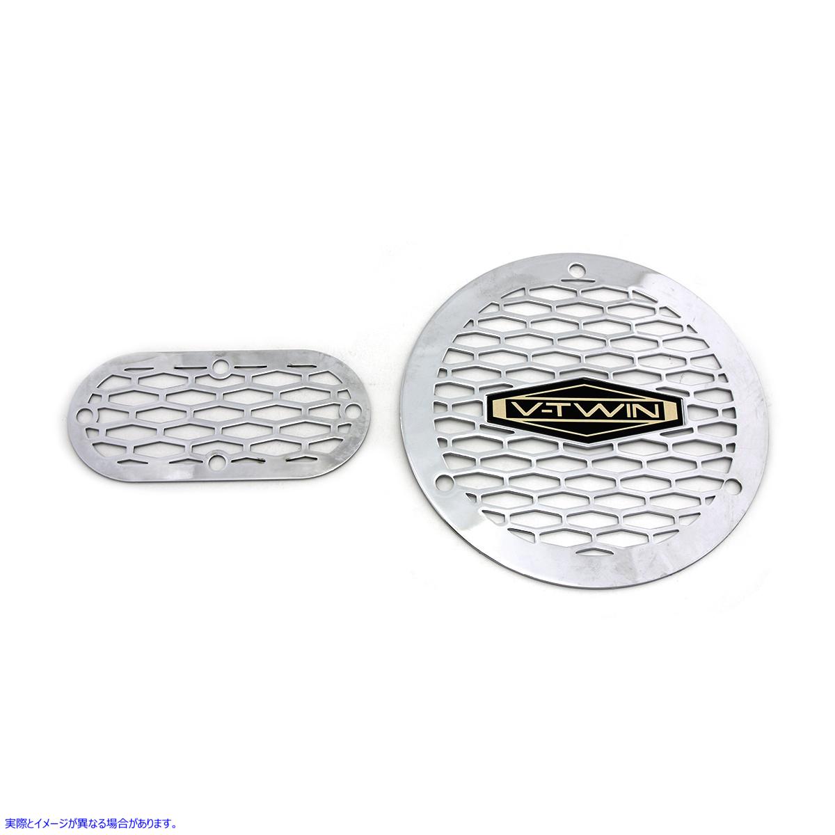 42-1226 ベント付き V ツイン ダービーおよび検査カバー キット 取寄せ Vツイン Vented V-Twin Derby and Inspection Cover Kit