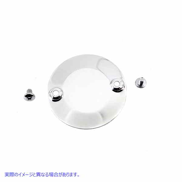 42-1230 M8 タイマー カバー クローム 取寄せ Vツイン M8 Timer Cover Chrome (検索用／
