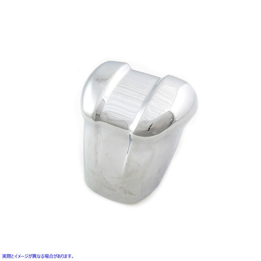 42-1520 クロームハルクスタイルホーンカバー 取寄せ Vツイン Chrome Hulk Style Horn Cover (検索用／