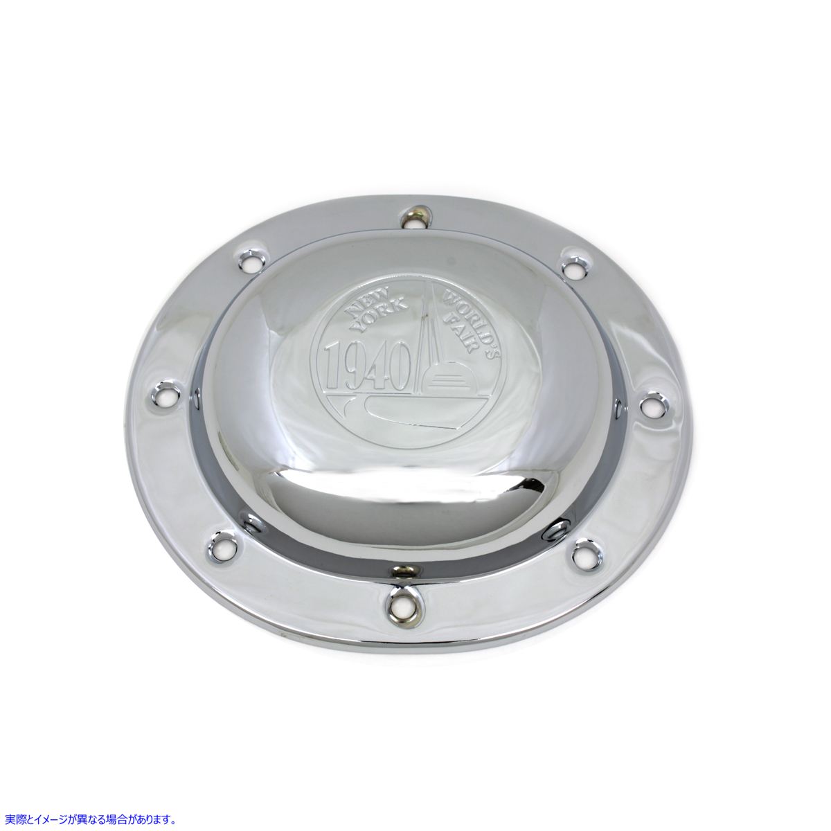42-1577 クロムダービーカバーワールドフェア 取寄せ Vツイン Chrome Derby Cover World's Fair (検索用／