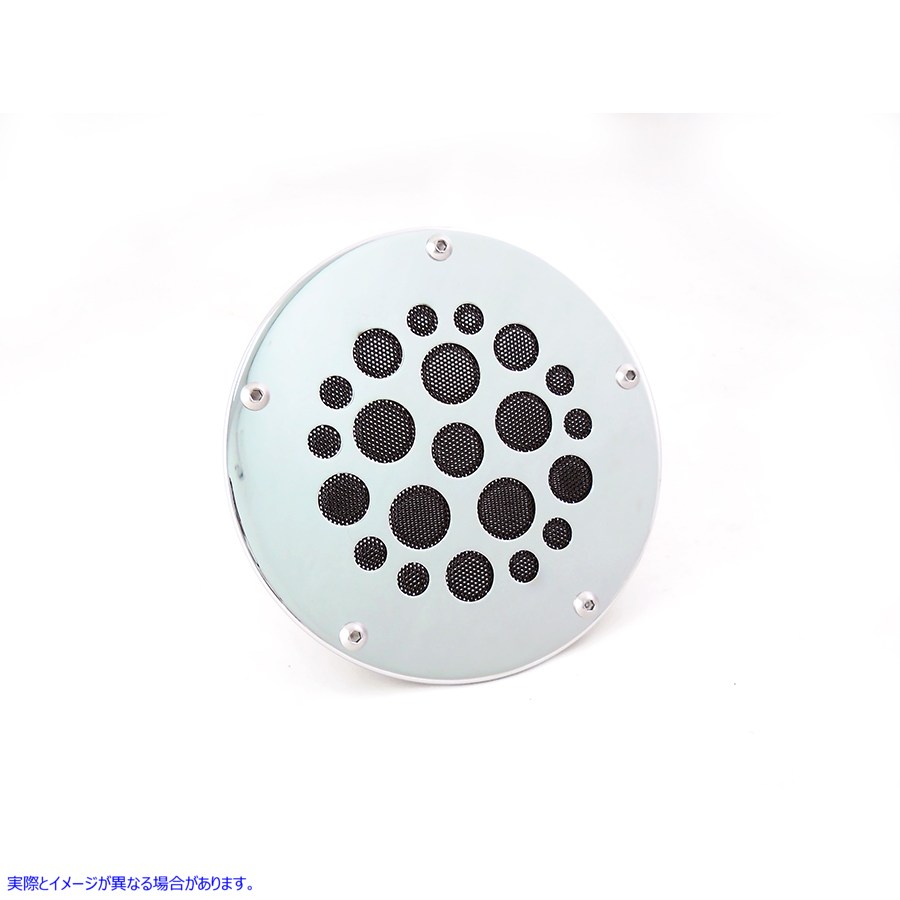 42-2026 5穴ダービーカバー クローム 取寄せ Vツイン 5-Hole Derby Cover Chrome (検索用／