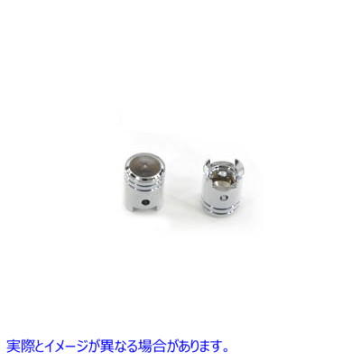42-2037 バルブステムカバーセット 取寄せ Vツイン Valve Stem Cover Set (検索用／