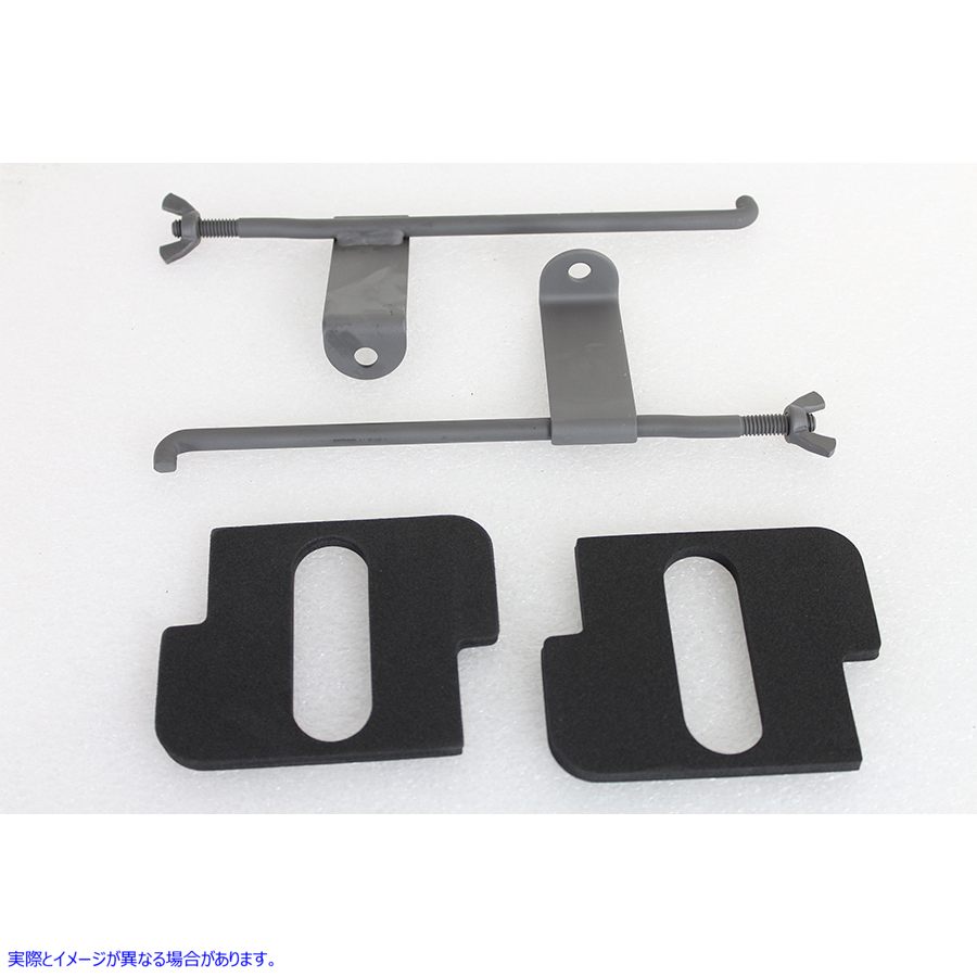 42-9940 パッド付きバッテリーロッドセット 取寄せ Vツイン Battery Rod Set with Pads (検索用／66390-58 66393-58