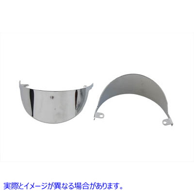 42-9941 ウインカーバイザーフロント 取寄せ Vツイン Turn Signal Visor Front (検索用／67734-88T