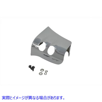 42-9948 クローム ティアドロップ コイル カバー 取寄せ Vツイン Chrome Teardrop Coil Cover (検索用／