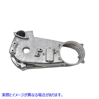 43-0137 ポリッシュインナープライマリーカバー 取寄せ Vツイン Polished Inner Primary Cover (検索用／60441-82A