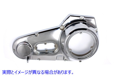 43-0140 クロームアウタープライマリーカバー 取寄せ Vツイン Chrome Outer Primary Cover (検索用／60525-82TA
