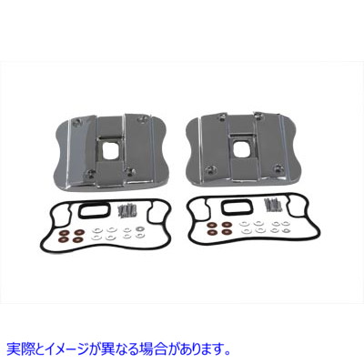 43-0151 クロームトップロッカーボックスカバー 取寄せ Vツイン Chrome Top Rocker Box Cover (検索用／17501-86