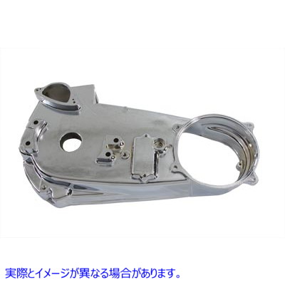 43-0202 クロームインナープライマリーカバー 取寄せ Vツイン Chrome Inner Primary Cover (検索用／60441-82A