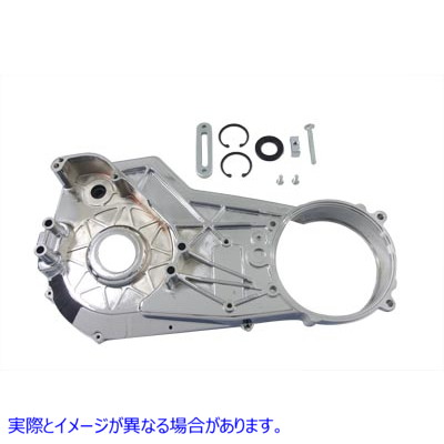 43-0205 クロームインナープライマリーカバー 取寄せ Vツイン Chrome Inner Primary Cover (検索用／