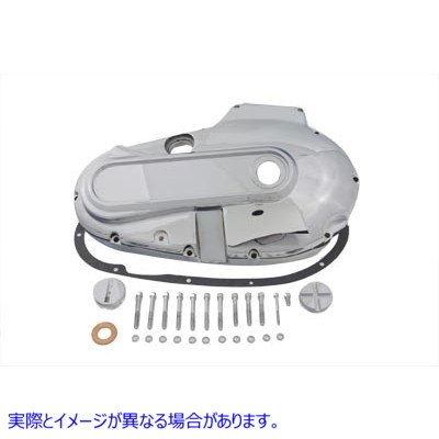 43-0237 クロームプライマリーカバーキット 取寄せ Vツイン Chrome Primary Cover Kit (検索用／