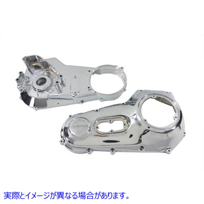 43-0250 クロームプライマリーカバーセット 取寄せ Vツイン Chrome Primary Cover Set (検索用／