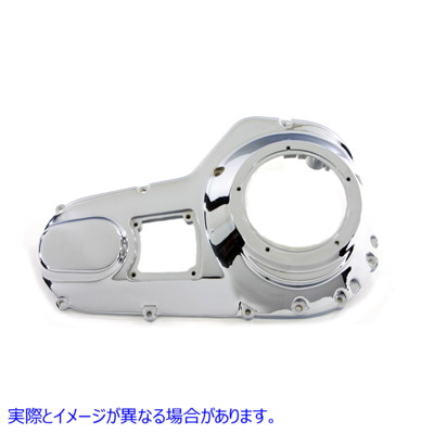 43-0276 クロームアウタープライマリーカバー 取寄せ Vツイン Chrome Outer Primary Cover (検索用／60665-99B