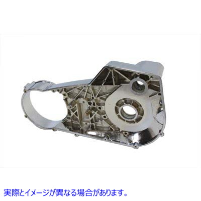 43-0286 クロームインナープライマリーカバー 取寄せ Vツイン Chrome Inner Primary Cover (検索用／60663-95A