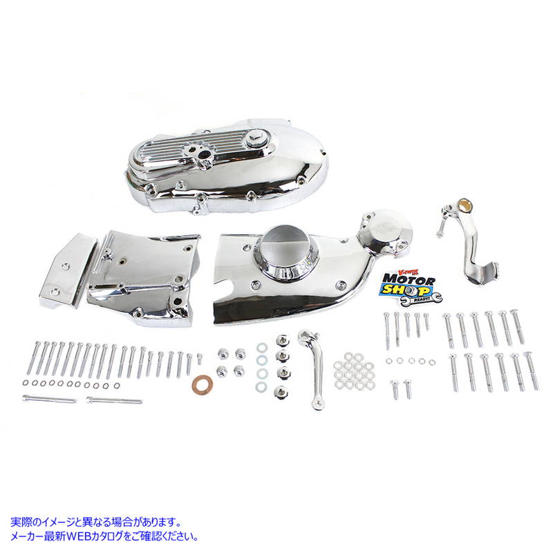 43-0315 クロームエンジンドレスアップキット Chrome Engine Dress Up Kit 取寄せ Vツイン (検索用／