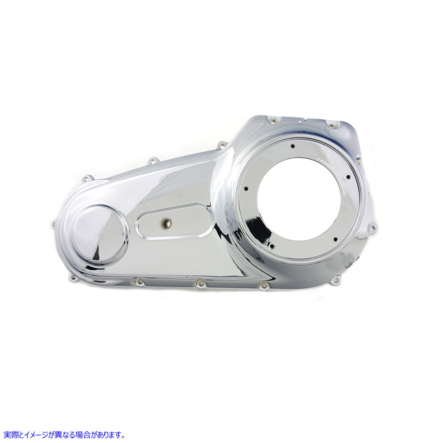 43-0359 クロームアウタープライマリーカバー 取寄せ Vツイン Chrome Outer Primary Cover (検索用／60764-06
