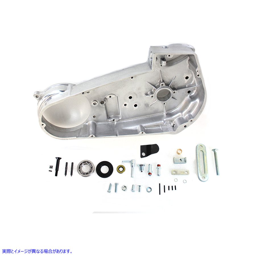 43-0448 取寄せ Vツイン Cast FXE Inner Primary Cover (検索用／