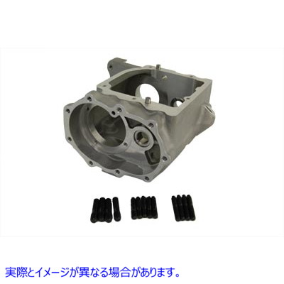 43-0783 レプリカ4速ミッションケース ロータリー 取寄せ Vツイン Replica 4-Speed Transmission Case Rotary (検索用／34702-80