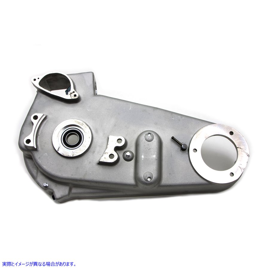 43-0888 取寄せ Vツイン OE Narrow Profile Outer Primary Cover Black (検索用／25700913 OE 25700913)