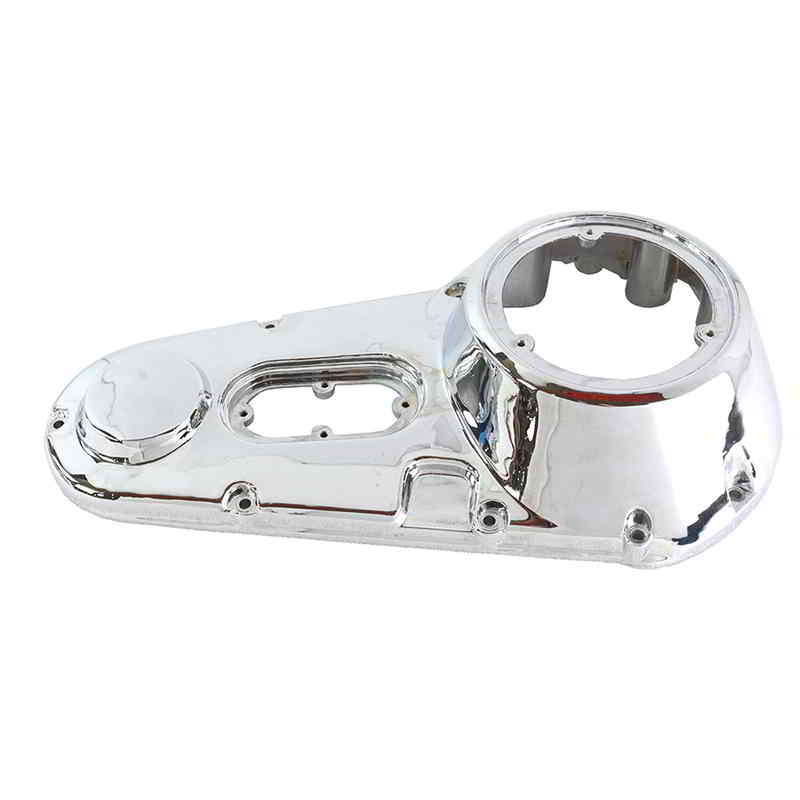 43-0962 工場サンプルクロームアウタープライマリーカバー 取寄せ Vツイン Factory Sample Chrome Outer Primary Cover (検索用