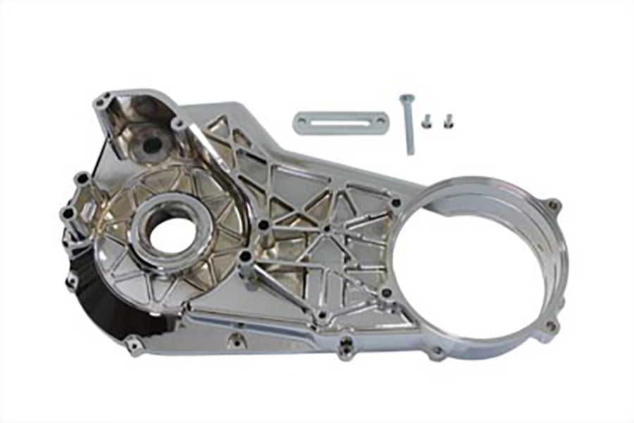 43-0996 取寄せ Vツイン Factory Sample 3/4 inch Offset Inner Primary Cover Chrome (検索用／)