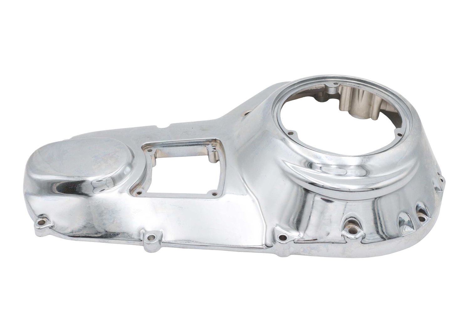 43-1025 取寄せ Vツイン Factory Sample Outer Primary Cover Chrome (検索用／60665-85B)