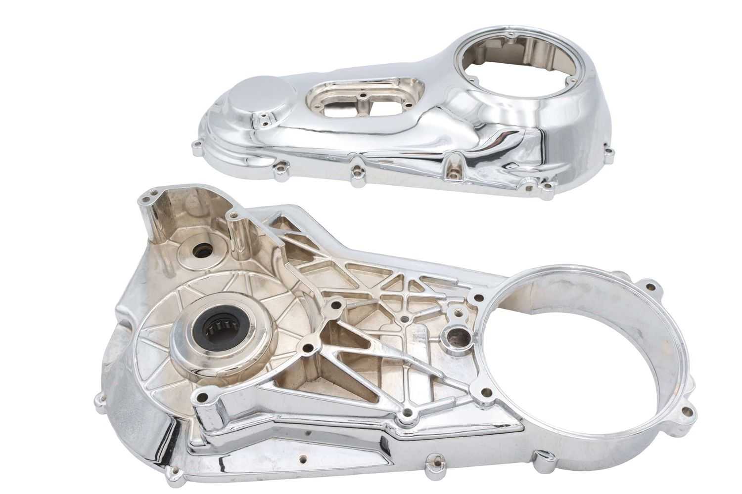 43-1767 取寄せ Vツイン Factory Sample Chrome Primary Cover Set (検索用／)