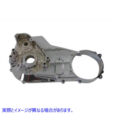 43-9139 インナープライマリーカバークローム 取寄せ Vツイン Inner Primary Cover Chrome (検索用／60630-90