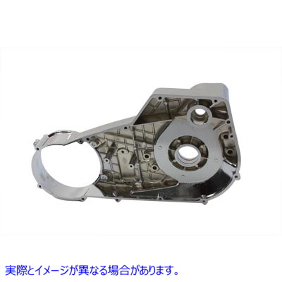 43-9145 インナープライマリーカバークローム 取寄せ Vツイン Inner Primary Cover Chrome (検索用／60630-94A