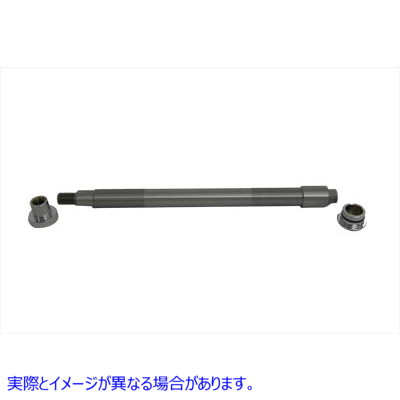 44-0004 クロームフラッシュマウントフロントアクスル 取寄せ Vツイン Chrome Flush Mount Front Axle (検索用／