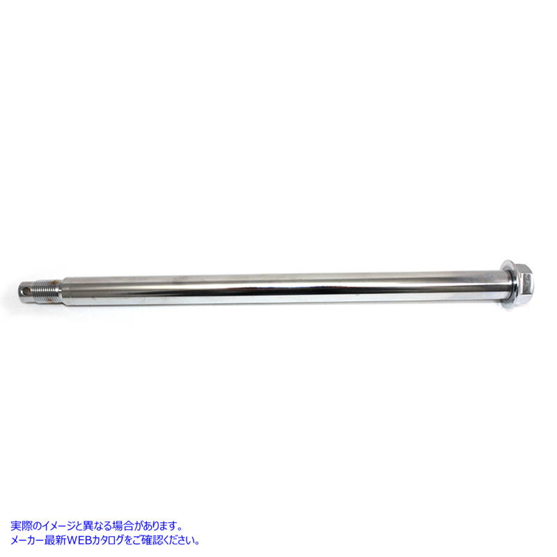44-0127 クロームリアアクスル 取寄せ Vツイン Chrome Rear Axle (検索用／41110-89