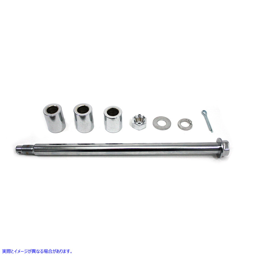 44-0150 クローム リア アクスル キット 取寄せ Vツイン Chrome Rear Axle Kit (検索用／41114-90