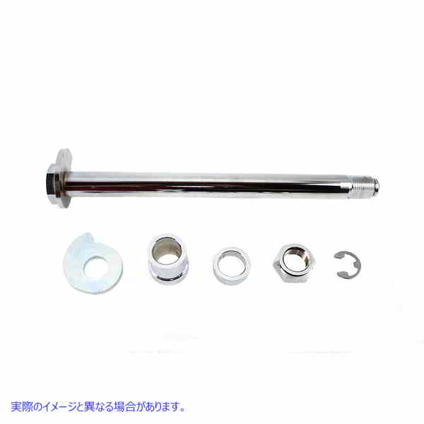 44-0241 クローム リア アクスル キット 取寄せ Vツイン Chrome Rear Axle Kit (検索用／